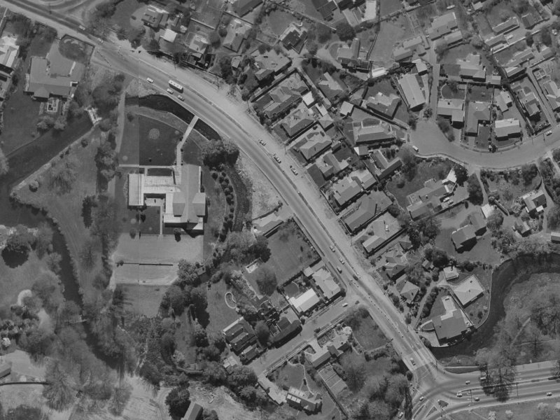 15 Fendalton Road from the air, 1970-1974