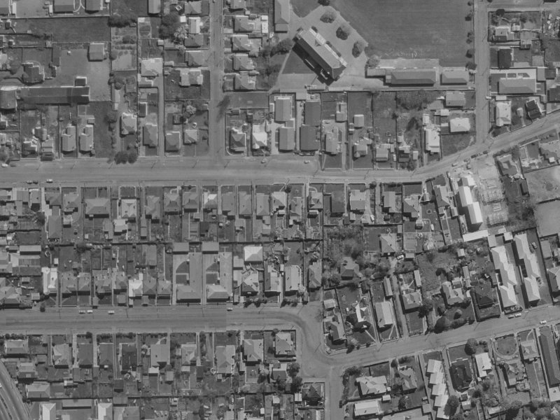 46 Alexandra Street from the air, 1970-1974
