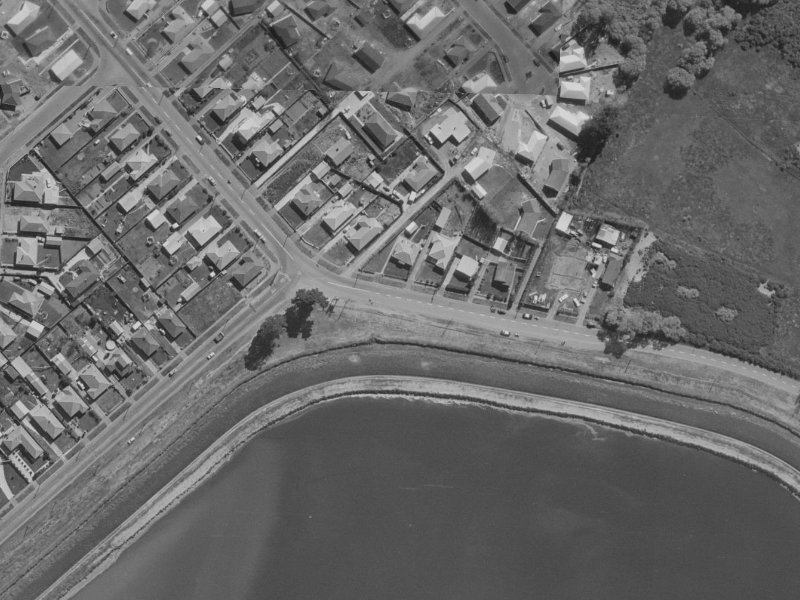 413 Breezes Road from the air, 1970-1974