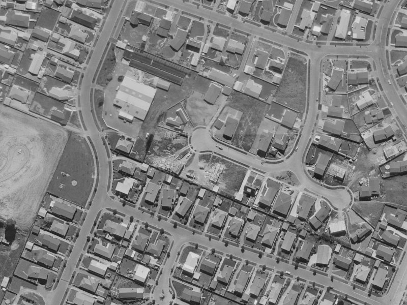 26 Hillcrest Place from the air, 1970-1974