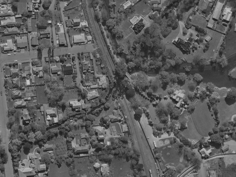 Daresbury Lane from the air, 1970-1974