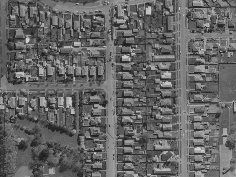 751 Gloucester Street from the air, 1970-1974