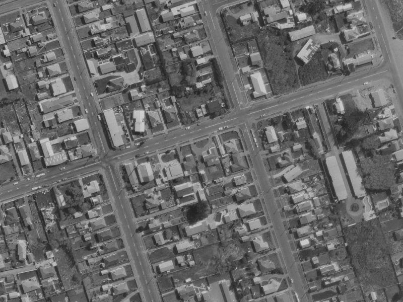 33 Bridge Street from the air, 1970-1974