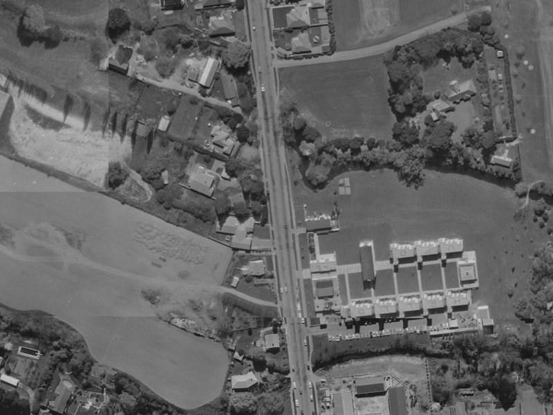 105B Waimairi Road from the air, 1970-1974