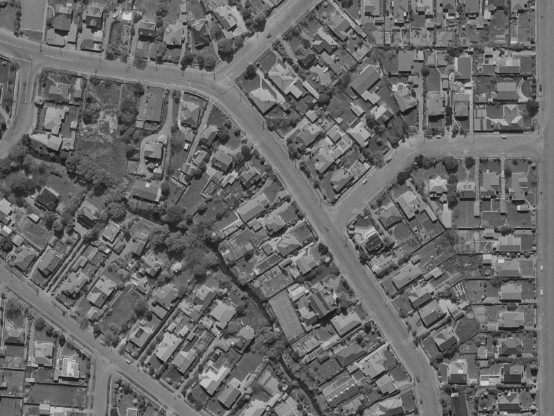 1 Roa Road from the air, 1970-1974