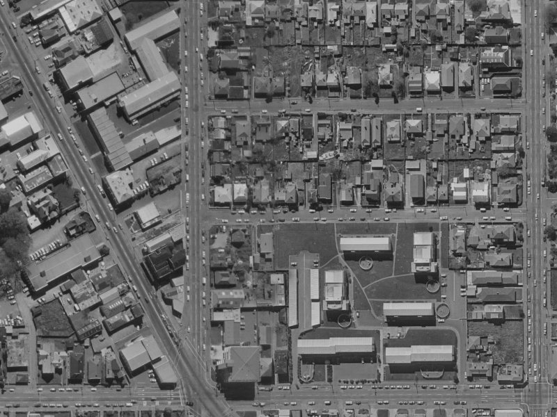 11 Conference Street from the air, 1970-1974