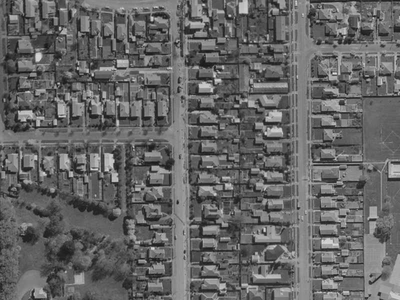 762 Gloucester Street from the air, 1970-1974