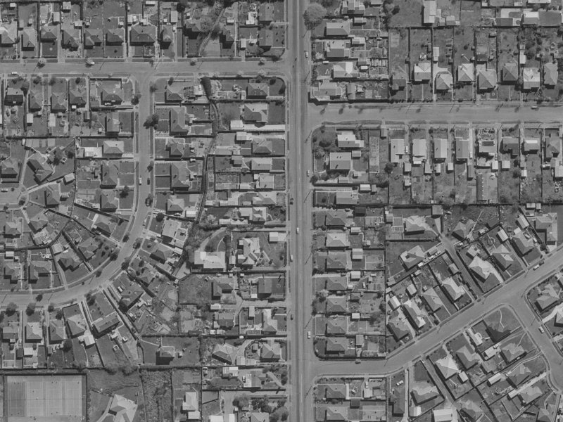 79 Kerrs Road from the air, 1970-1974