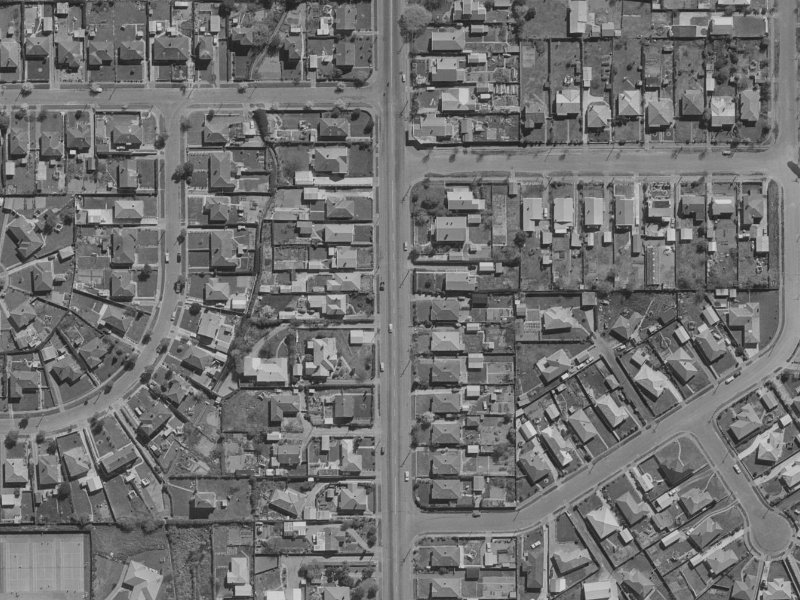 73 Kerrs Road from the air, 1970-1974
