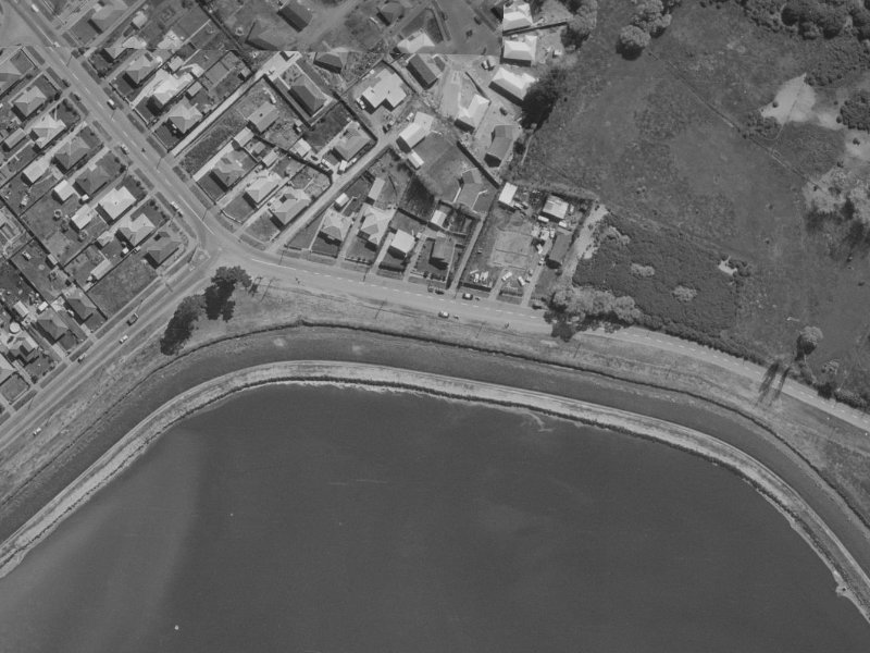 419 Breezes Road from the air, 1970-1974