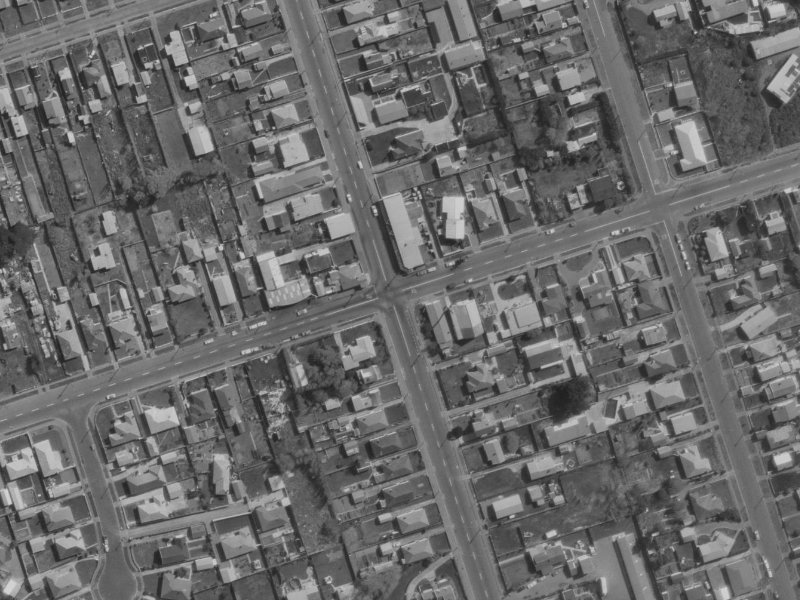 97 Estuary Road from the air, 1970-1974