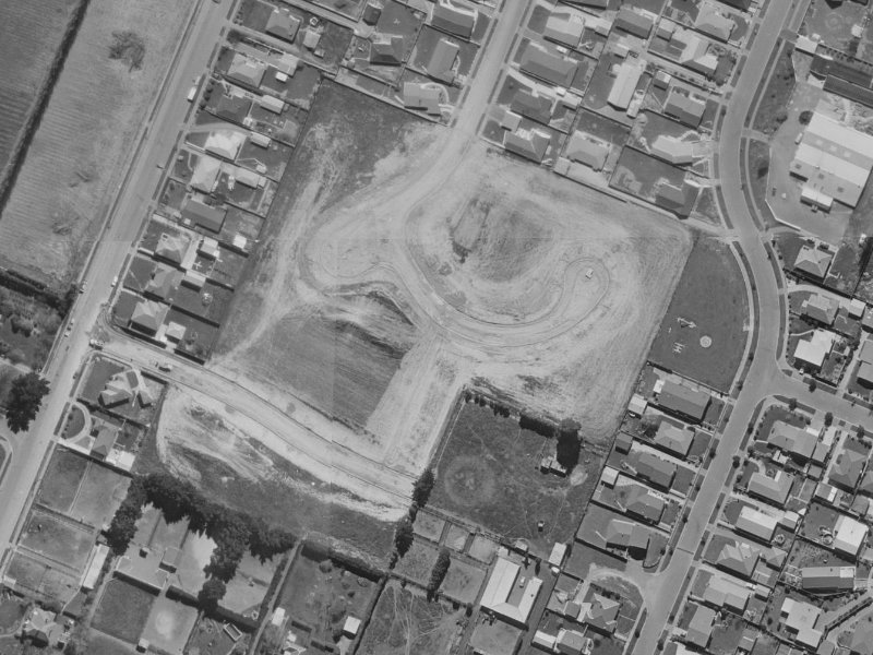 28 Camberwell Place from the air, 1970-1974
