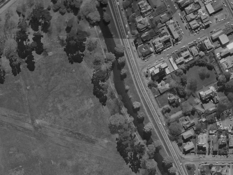 110 Park Terrace from the air, 1970-1974