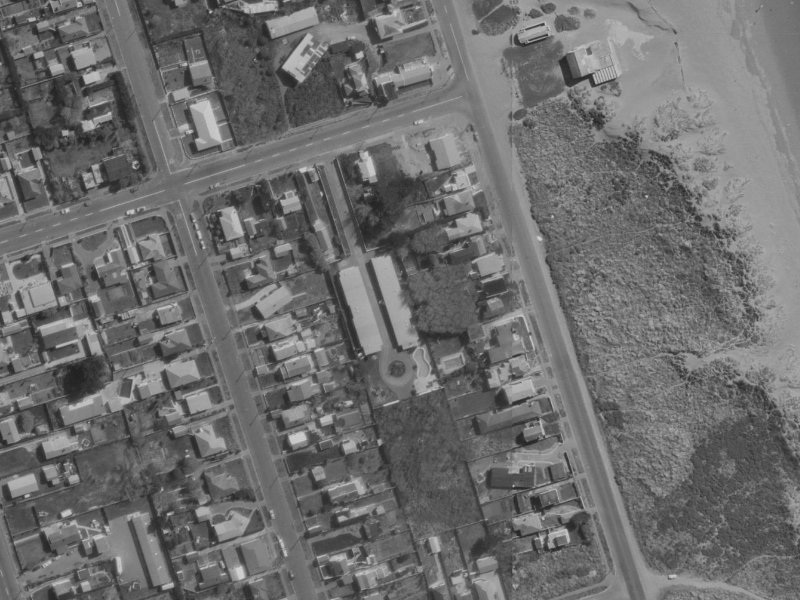 13 Bridge Street from the air, 1970-1974