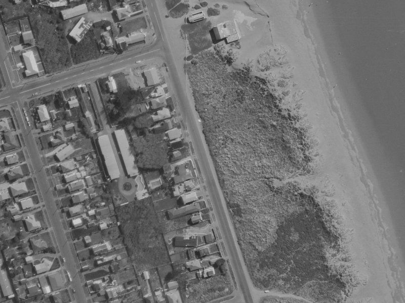 383 Marine Parade from the air, 1970-1974