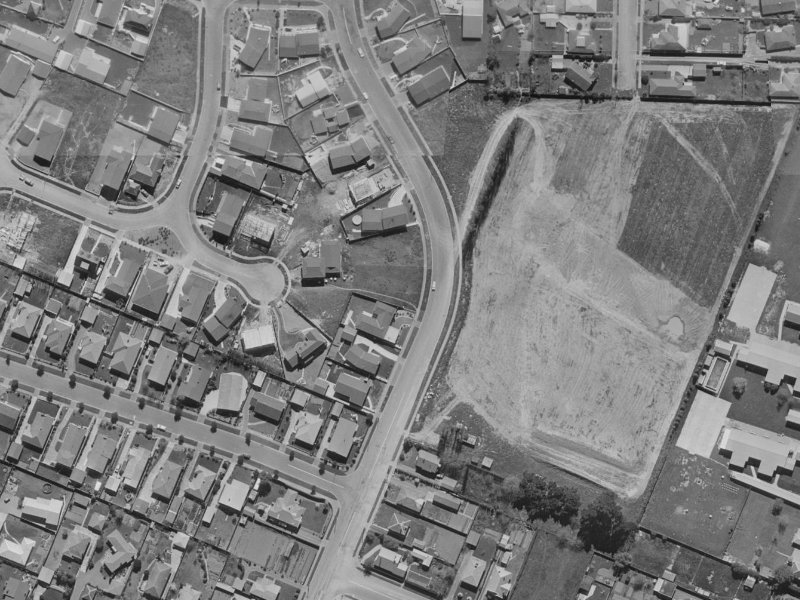 Nortons Road from the air, 1970-1974