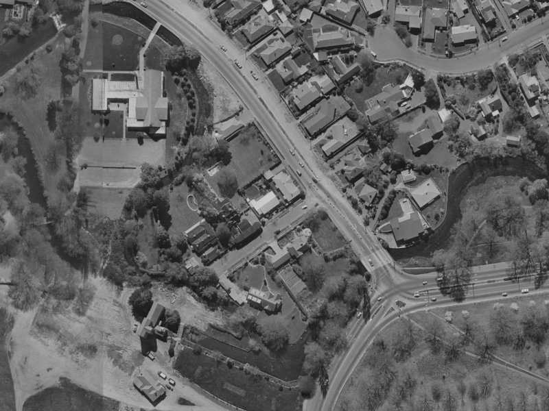 4 Wood Lane from the air, 1970-1974