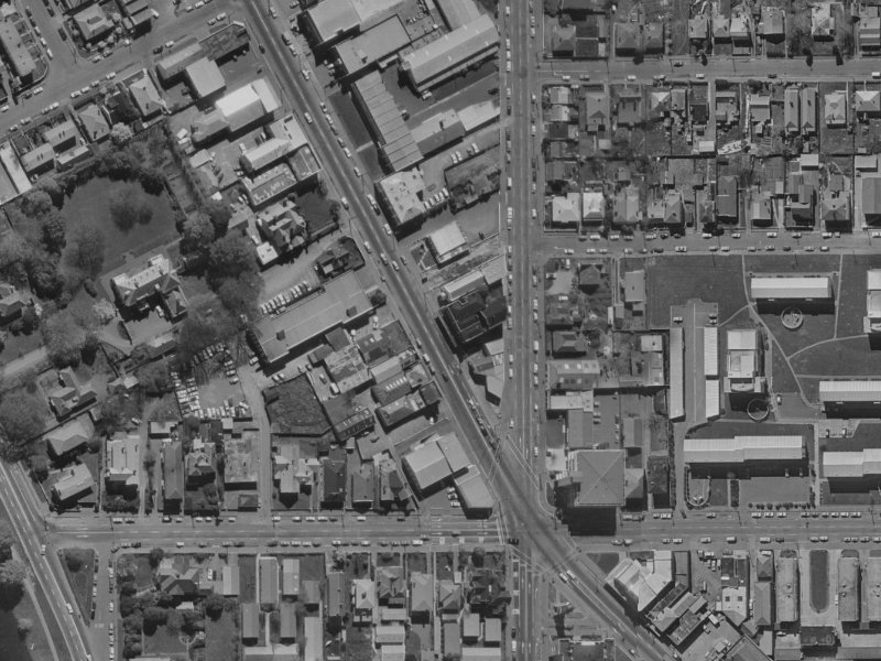 96 Victoria Street from the air, 1970-1974