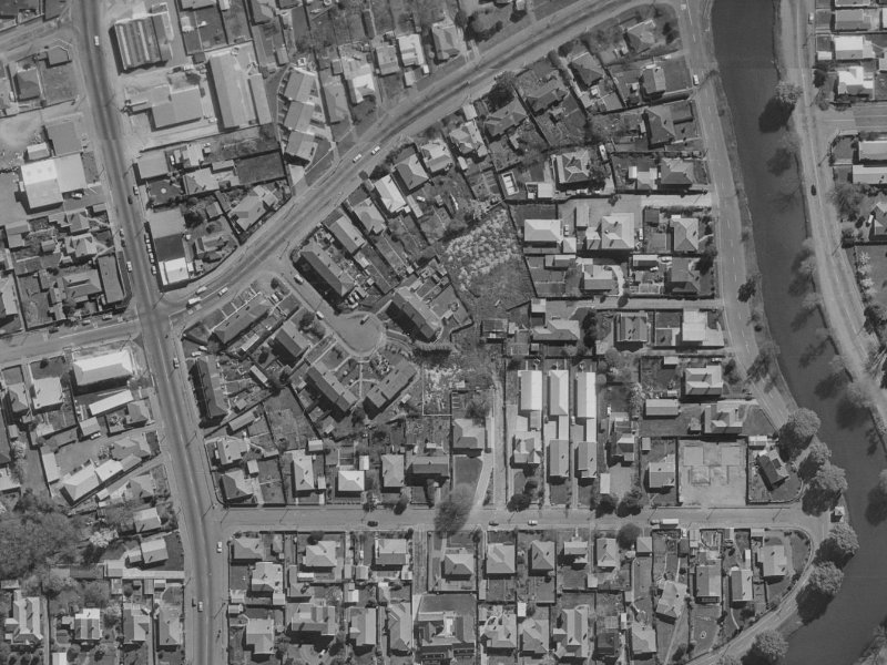 15 Sorensens Place from the air, 1970-1974