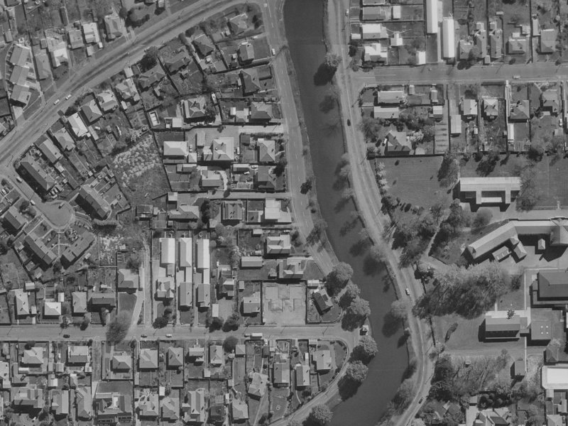177A River Road from the air, 1970-1974