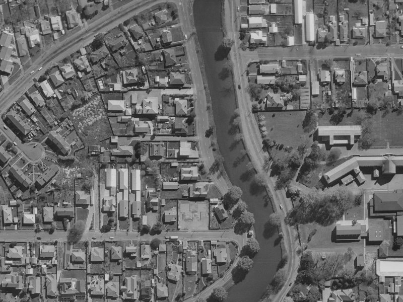 177 River Road from the air, 1970-1974
