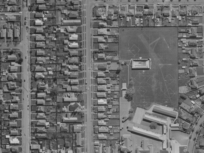 22 Ngarimu Street from the air, 1970-1974