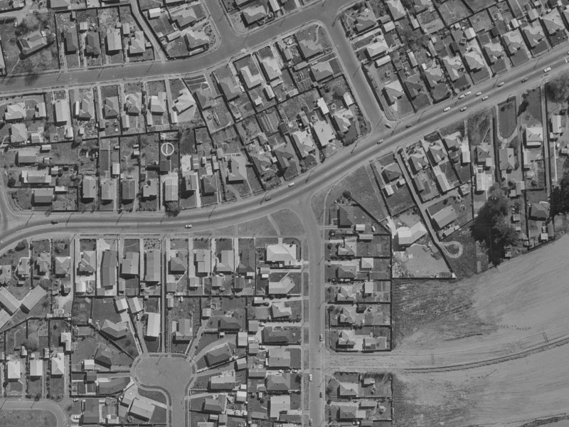 2 Kearneys Road from the air, 1970-1974