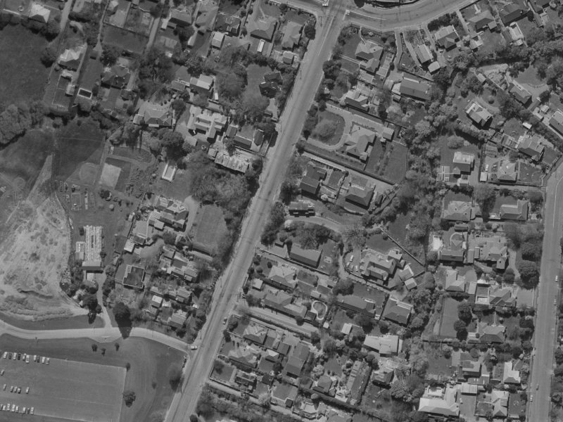 88 Clyde Road from the air, 1970-1974