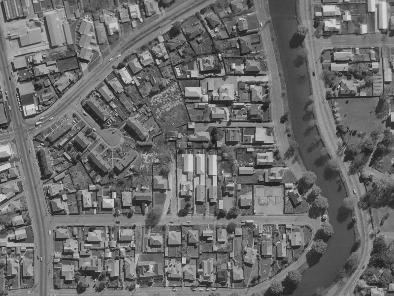 29B Glade Avenue from the air, 1970-1974