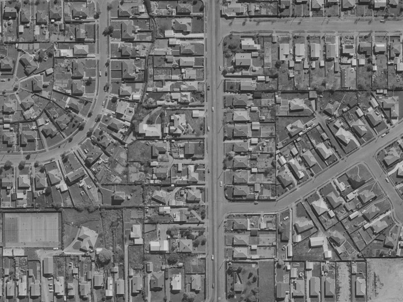 67 Kerrs Road from the air, 1970-1974