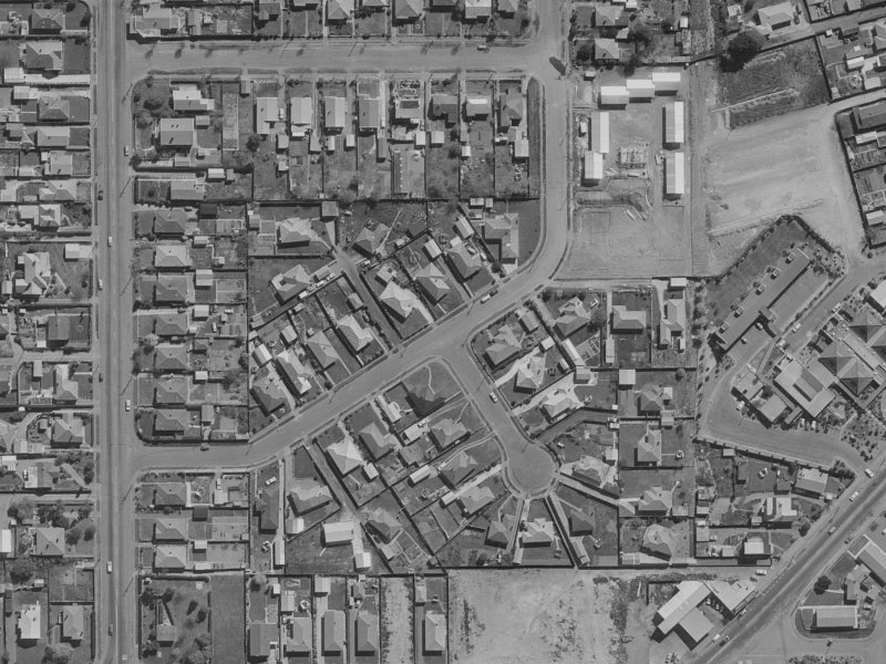 3 Odie Place from the air, 1970-1974