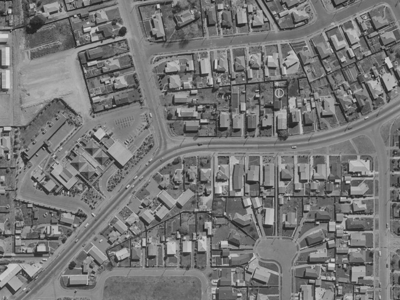 70A Pages Road from the air, 1970-1974
