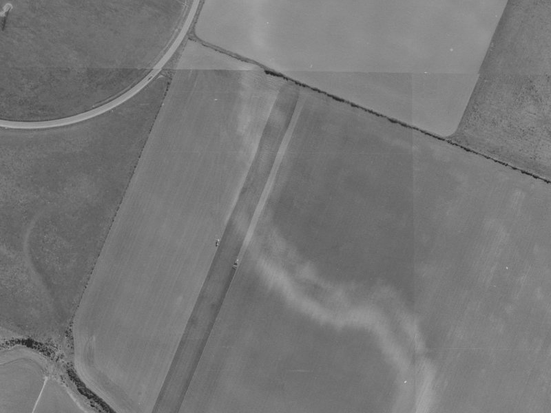 83 Torrisdale Lane from the air, 1970-1974