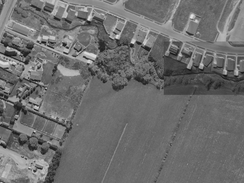 1-11 Tripp Place from the air, 1970-1974