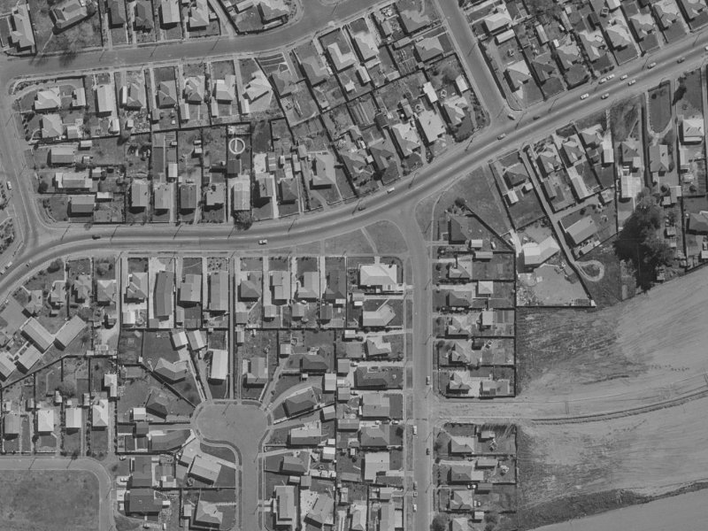90a Pages Road from the air, 1970-1974
