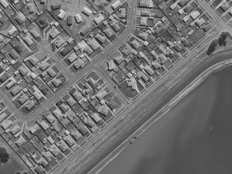 Nugent Street from the air, 1970-1974
