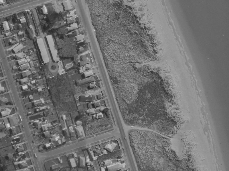 391 Marine Parade from the air, 1970-1974