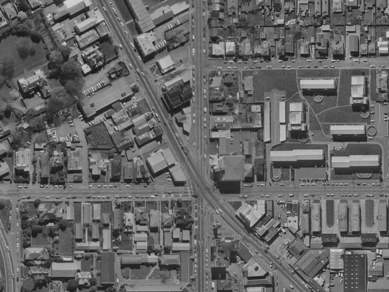 84 332 Victoria Street from the air, 1970-1974
