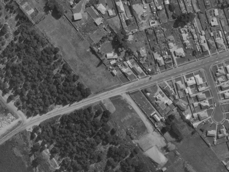 106 Bridge Street from the air, 1970-1974