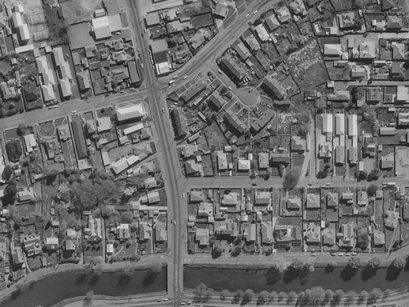 1B Glade Avenue from the air, 1970-1974