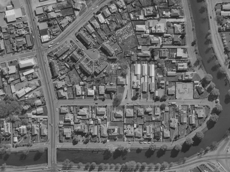19 Glade Avenue from the air, 1970-1974