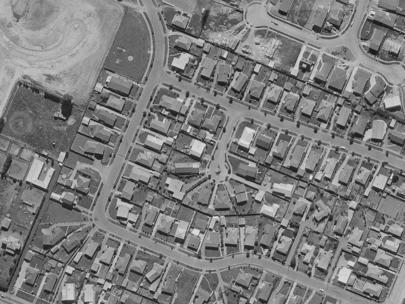 4 Storry Place from the air, 1970-1974