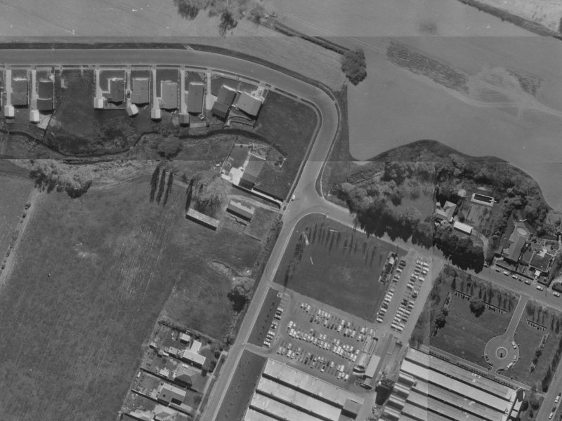81 Brodie Street from the air, 1970-1974