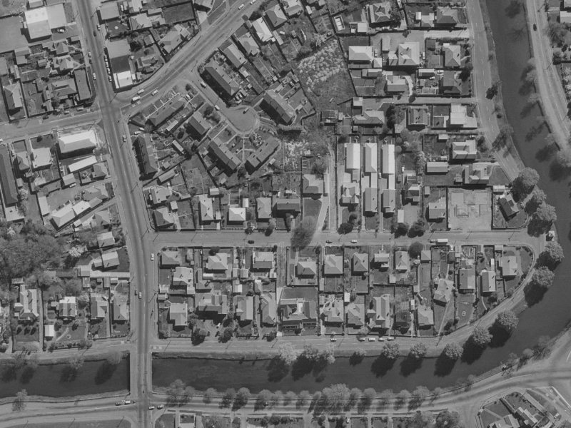 Glade Avenue from the air, 1970-1974