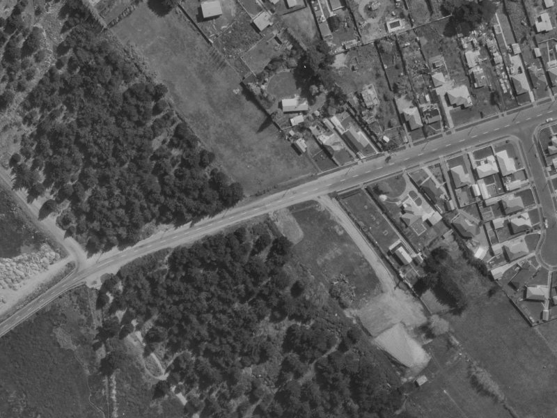 127 Bridge Street from the air, 1970-1974