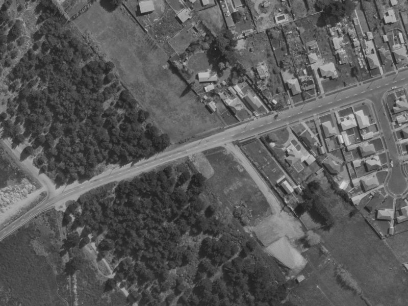 110 Bridge Street from the air, 1970-1974