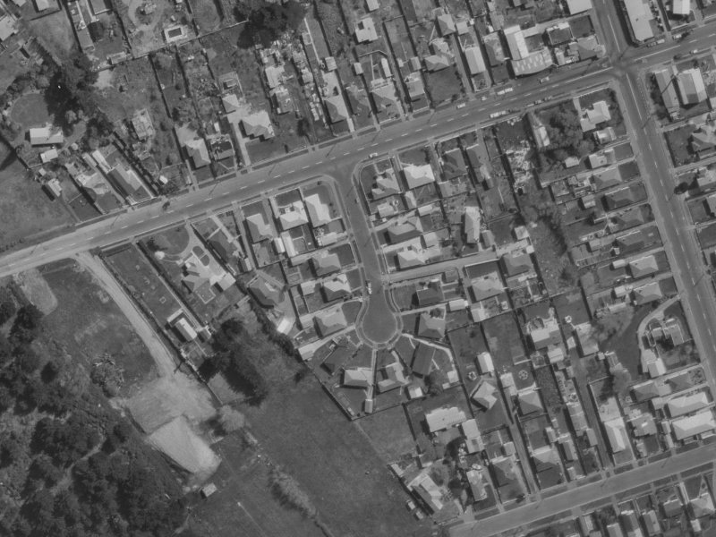 6 Cromer Place from the air, 1970-1974