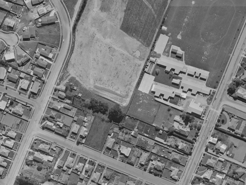16A Wittys Road from the air, 1970-1974