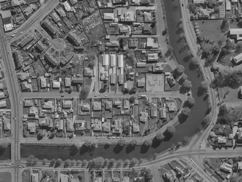 27A Glade Avenue from the air, 1970-1974