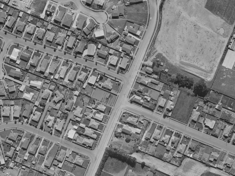 29 Nortons Road from the air, 1970-1974